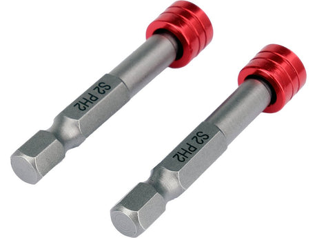 Biti impact magnetici YATO YT-78170, 1/4 PH2, 50 mm, 2 buc. - imagine 3