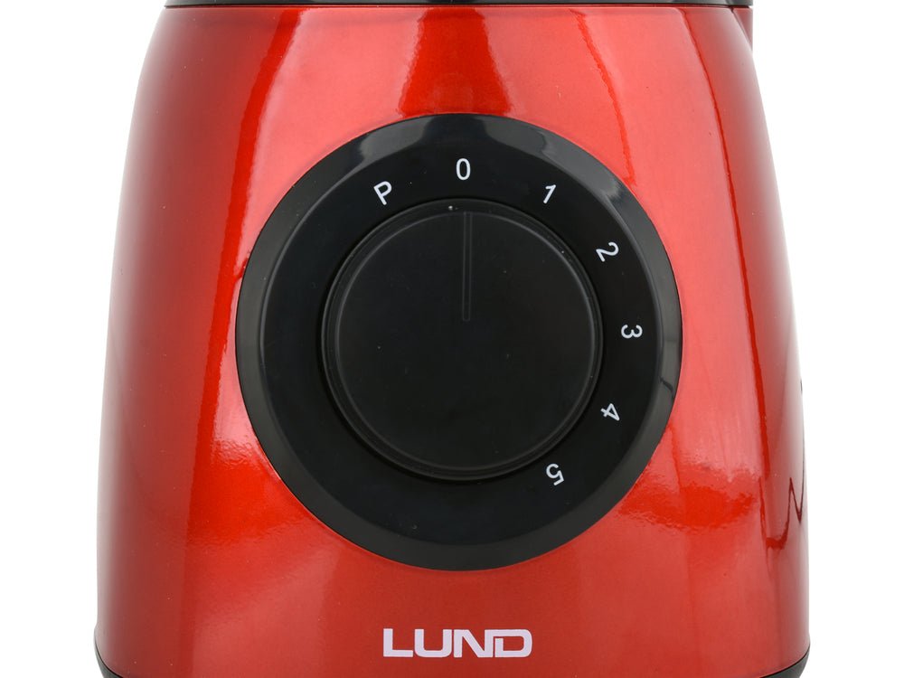 BLENDER 600W ROSU Lund 67705 - Blendere pentru smoothie, 22.000 rpm, 800W, 240V Lund - scule electrice si unelte profesionale - BricoMart