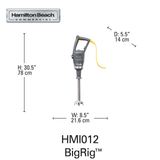 Blender cu imersie HMI016-CE BigRig™ 880x216 mm, Hamilton Beach Commercial