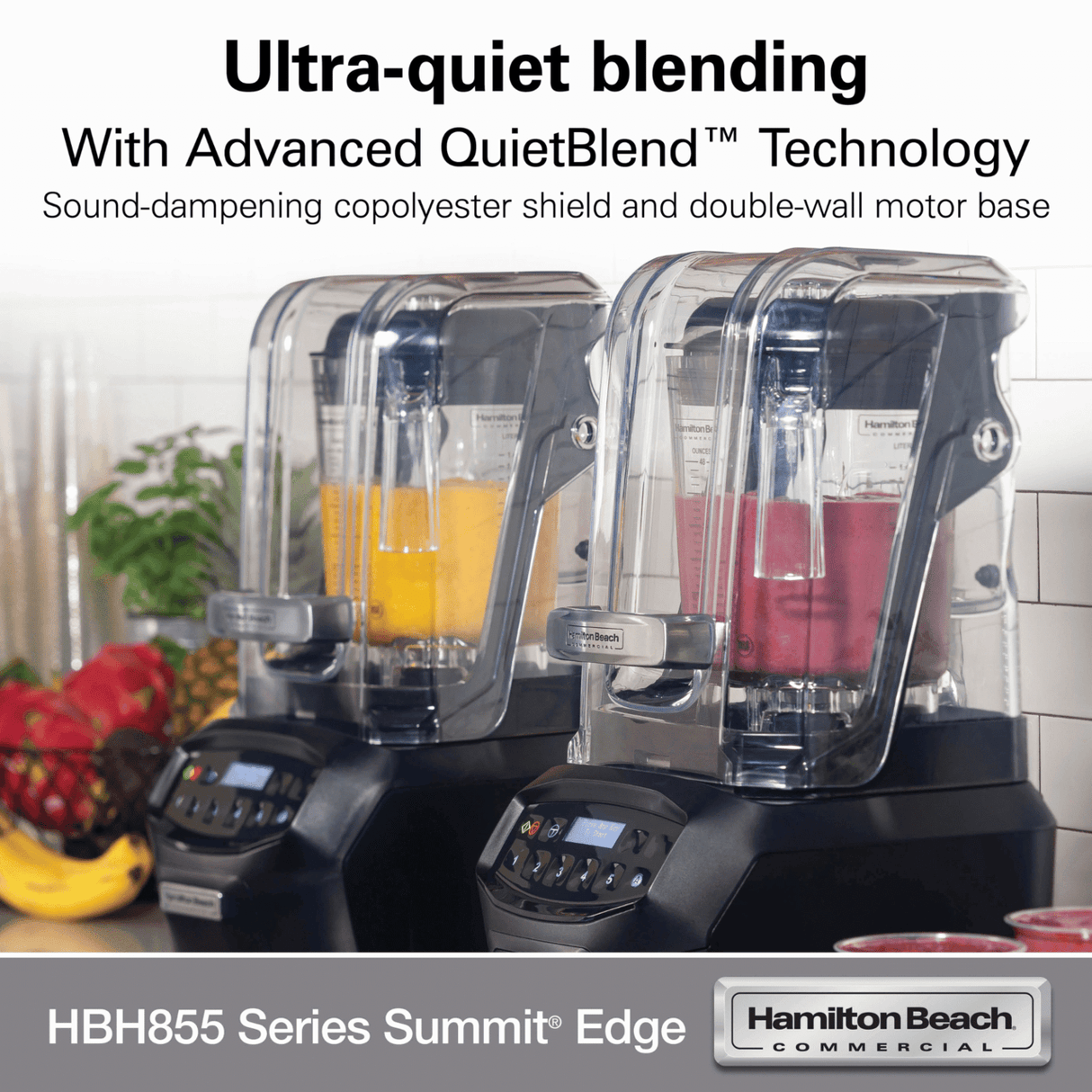 Blender cu protectie fonica Summit® Edge HBH855-CE, Hamilton Beach Commercial
