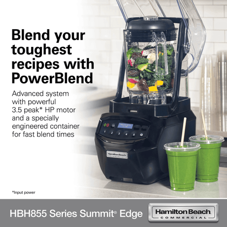 Blender cu protectie fonica Summit® Edge HBH855-CE, Hamilton Beach Commercial