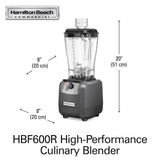 Blender de bucătărie Expeditor HBF600R-CE 1.8L, Hamilton Beach Comercial