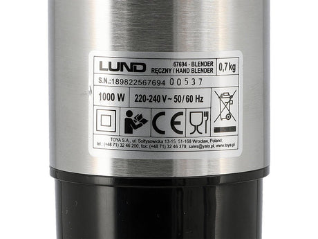 Blender de mana LUND 67694, 1000 W, 10in1 - imagine 27