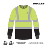 Bluza reflectorizanta oriolus YATO YT-79387, 3XL - imagine 5