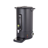 Boiler pentru bauturi fierbinti 9 litri, inox, negru mat, termostat 0-100 gr C, 950 W, Concept Line Hendi, 307x330x(H)450 mm
