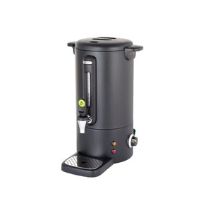Boiler pentru bauturi fierbinti 9 litri, inox, negru mat, termostat 0-100 gr C, 950 W, Concept Line Hendi, 307x330x(H)450 mm