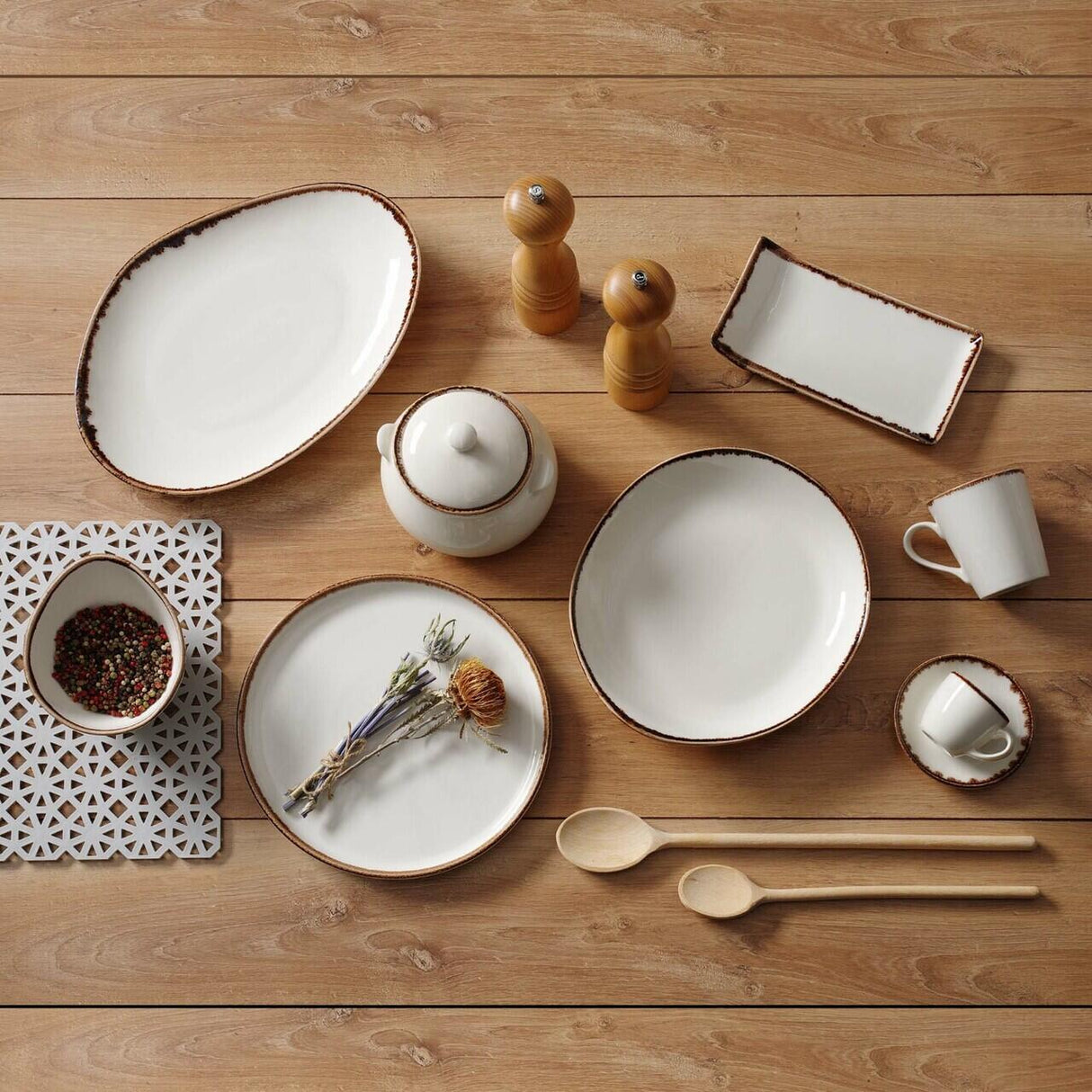 Bol bufet Vanilla  230mm Fine Dine