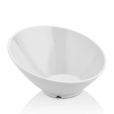 Bol înclinat din melamină, alb, 233x(h)125 mm Fine Dine