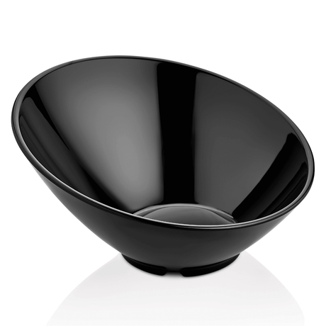 Bol înclinat din melamină, negru, 262x(h)138 mm Fine Dine