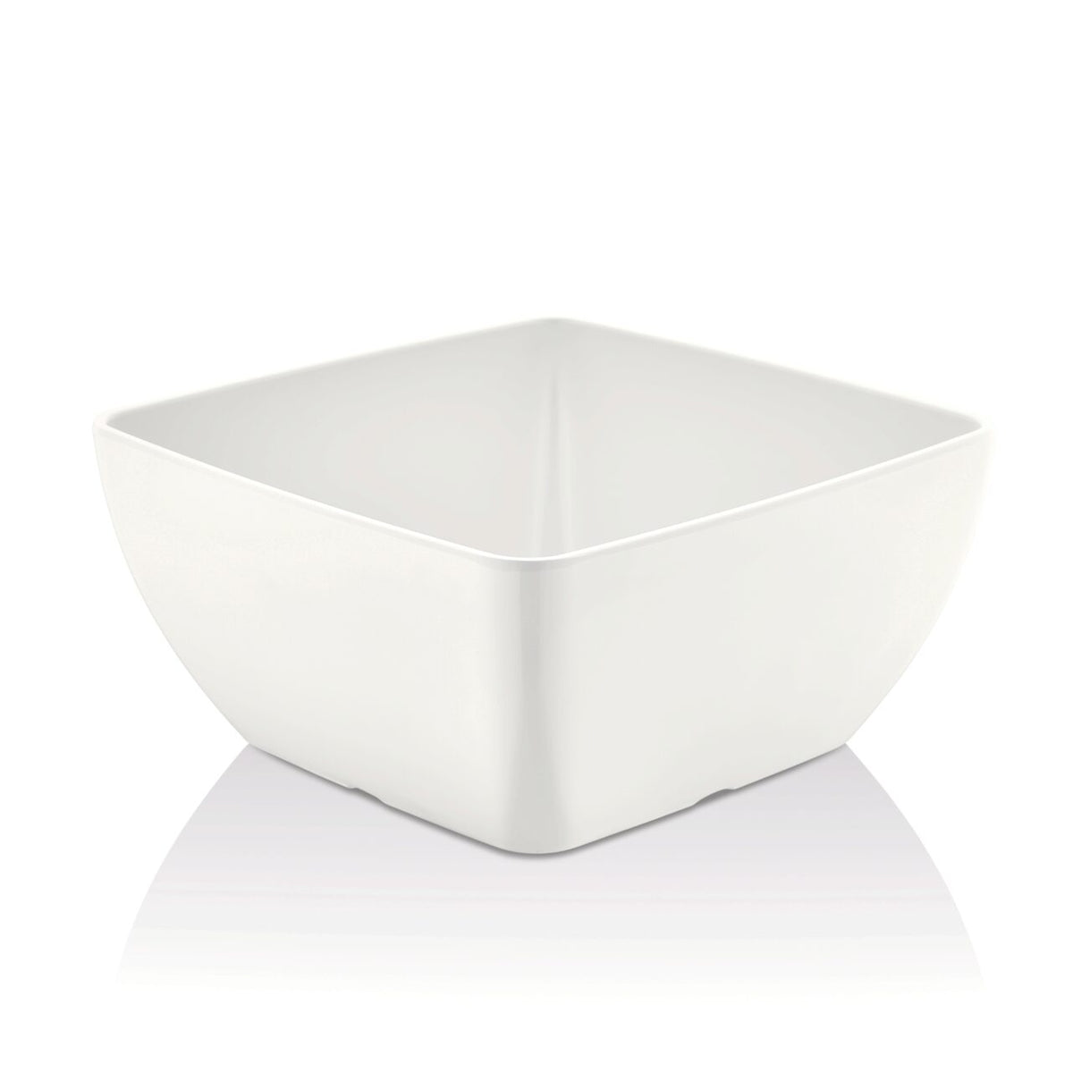 Bol pătrat din melamină, alb, 190x190x(h)90 mm Fine Dine