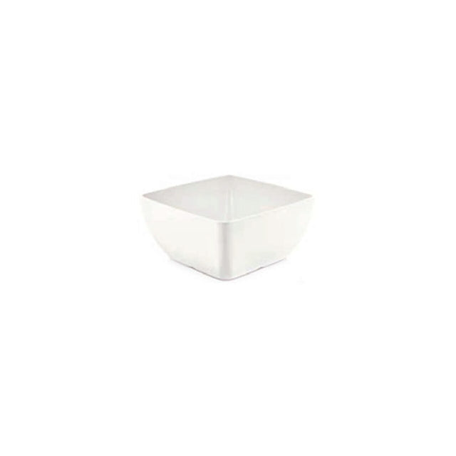 Bol pătrat din melamină, alb, 250x250x(h)120mm Fine Dine