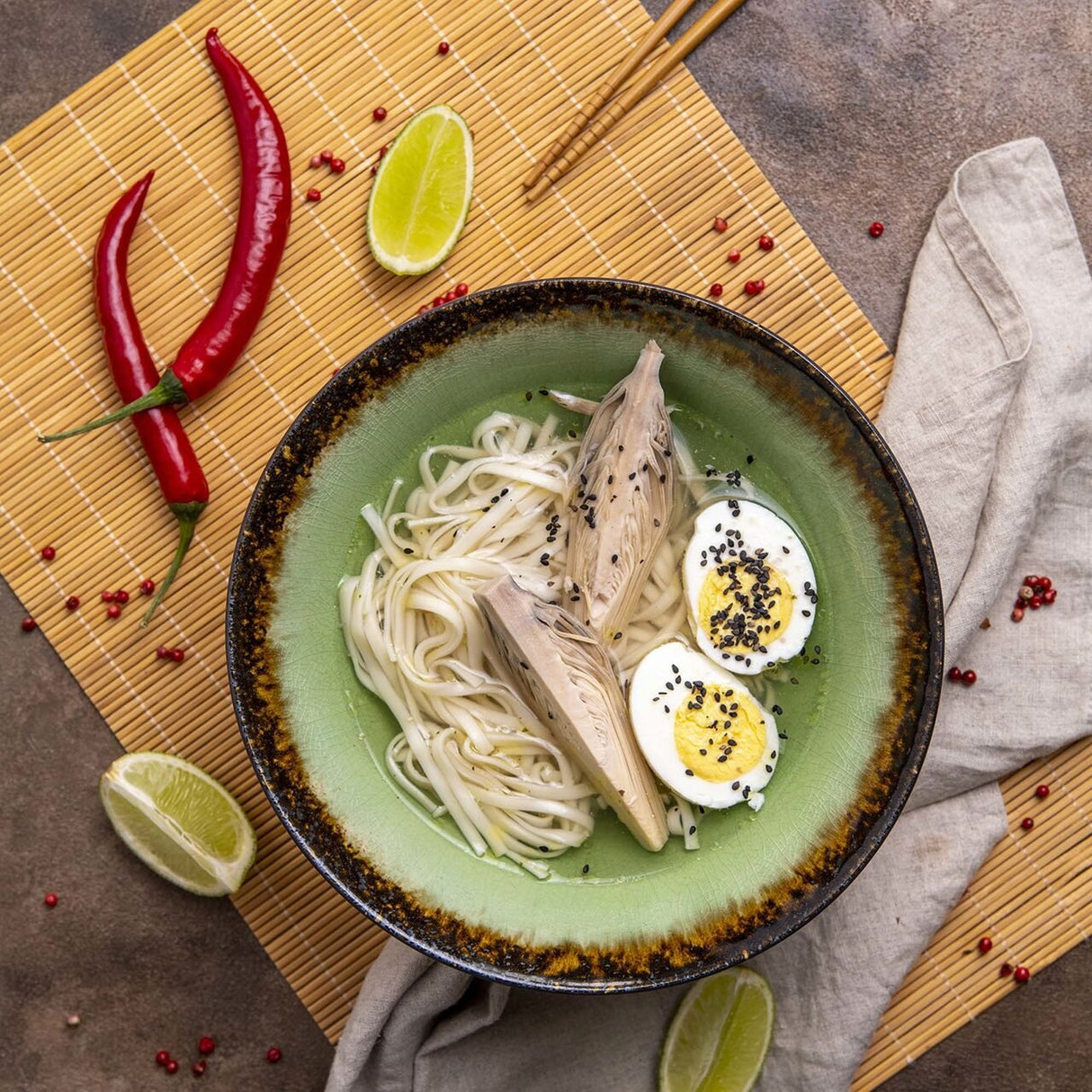 Bol rotund pentru ramen sau salată Beryl, 240 mm  Fine Dine