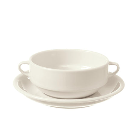 Farfurie pentru bol  770771, Fine Dine, Crema, 170 mm