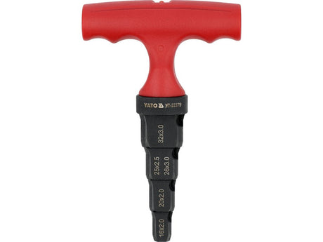 CALIBRATOR/DEBAVURATOR PT PEX 16 - 32MM Yato YT - 22379 Yato - scule electrice si unelte profesionale - BricoMart