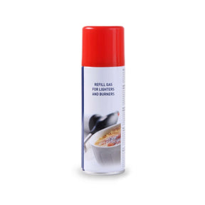 Canistra de gaz Royal Gas cu diferite duze de umplere pentru chafing dish, 200 ml