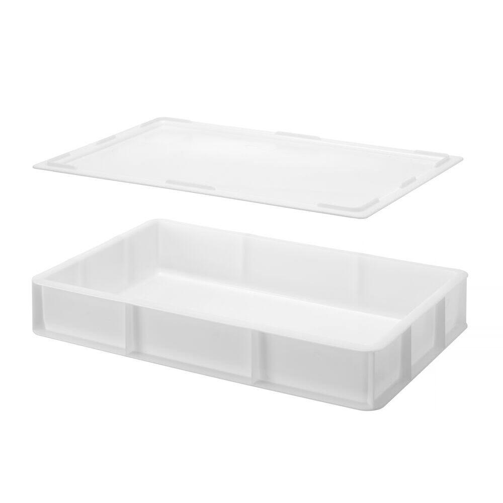 Capac pentru cutie aluat pizza GN 1/1, HENDI, GN 1/1, Alb, 530x325x(H)20mm