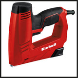 Capsator electric Einhell TC - EN 20 E, pentru capse tip 53 (6 - 14 mm), cuie tip 47 (14 mm), preselectare electronica a fortei de impact,varf de siguranta, incl. 1000 capse/500 cuie Einhell - scule electrice si unelte profesionale - BricoMart