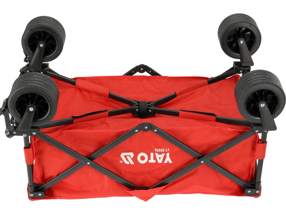 Cărucior de grădina sau camping pliabil Yato YT - 86950 ,94 x 58 x 100 cm , 100 kg YATO - scule electrice si unelte profesionale - BricoMart