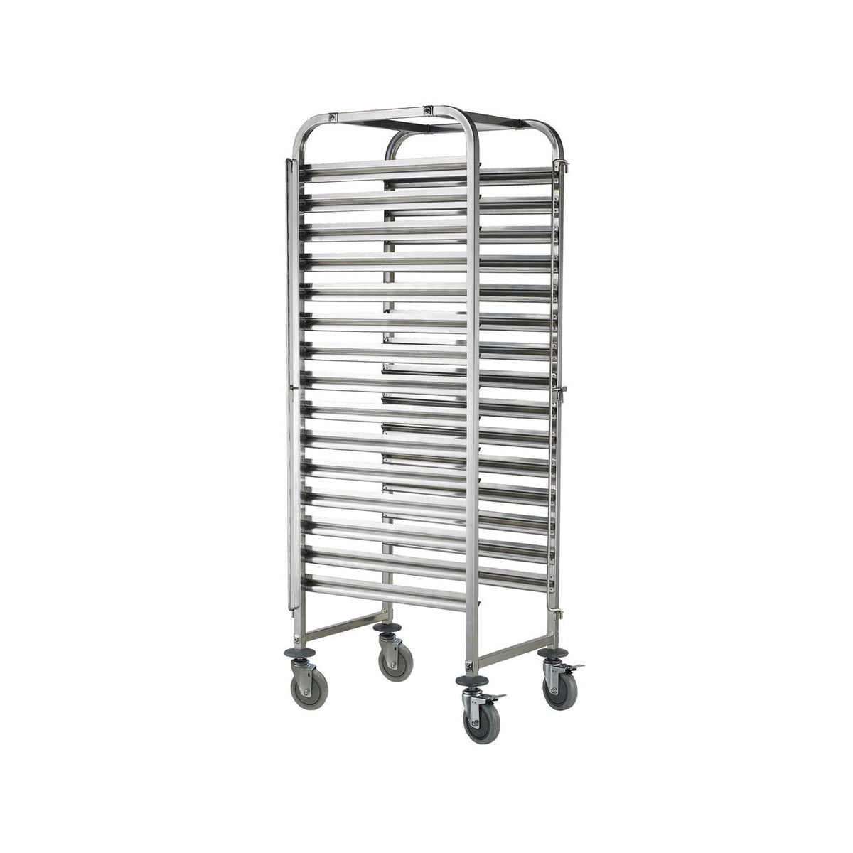 Carucior debarasare tavi, capacitate 15 tavi x GN 1/1(530x325mm), inox, 615x450x(H)1695 mm, Hendi