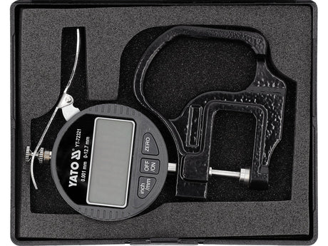 CEAS COMPARATOR GROSIME 12.7MM/0.001MM Yato YT - 72321 Yato - scule electrice si unelte profesionale - BricoMart