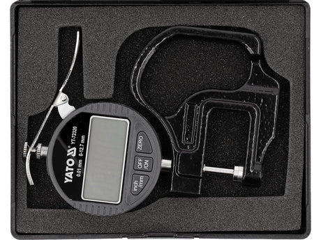 CEAS COMPARATOR PT GROSIME 12.7MM/0.01MM Yato YT - 72320 Yato - scule electrice si unelte profesionale - BricoMart