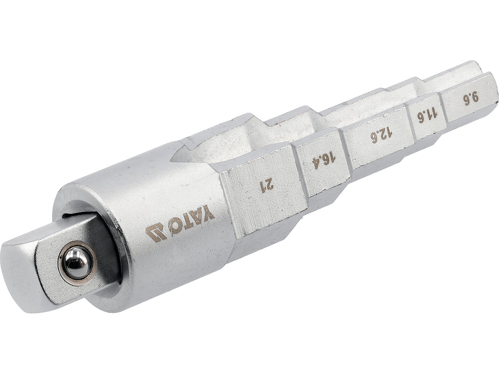 Chei in trepte cu adaptor YATO YT-03319, 1/2" - imagine 5