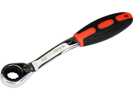 CHEIE CU CLICHET 10MM Yato YT - 02372 - Chei inelare cu clichet, ergonomic, rezistent, CrV Yato - scule electrice si unelte profesionale - BricoMart