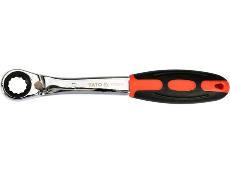 CHEIE CU CLICHET 12MM Yato YT - 02374 - Chei inelare cu clichet, ergonomic, rezistent, CrV Yato - scule electrice si unelte profesionale - BricoMart