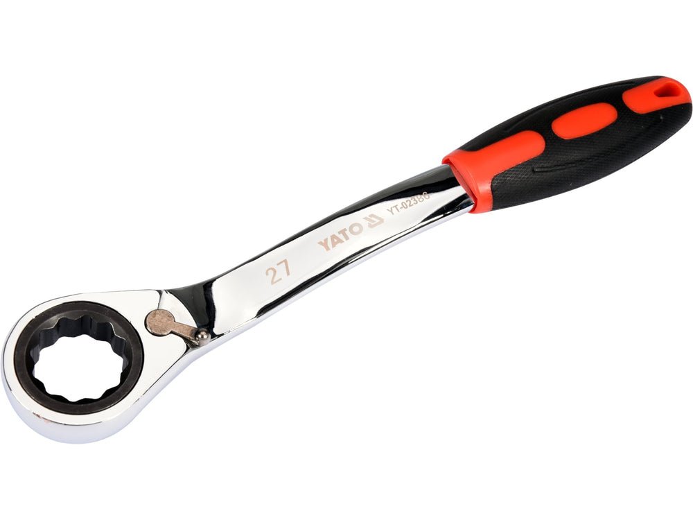 CHEIE CU CLICHET 27MM Yato YT - 02386 - Chei inelare cu clichet, ergonomic, rezistent, CrV Yato - scule electrice si unelte profesionale - BricoMart