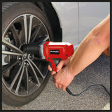 Cheie de impact Einhell CC - IW 950/1, 950 W, 2.300 rpm, cuplu maxim 450 Nm, rotatie inainte si inapoi, maner moale, carcasa robusta a mecanismului de impact, inclusiv chei tubulare de dimensiuni 17, 19, 21, 22 mm Einhell - scule electrice si unelte profesionale - BricoMart