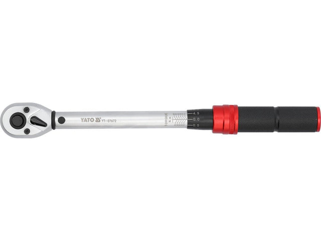 CHEIE DINAMOMETRICĂ 3/8'' 10 - 60NM Yato YT - 07672 YATO - scule electrice si unelte profesionale - BricoMart