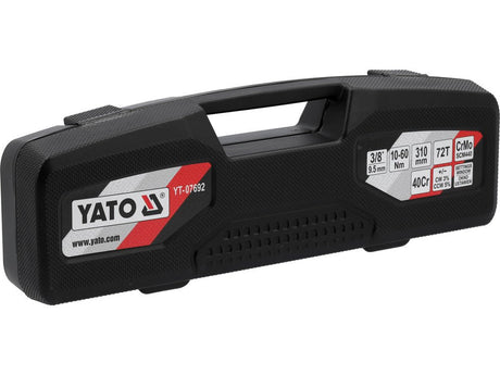 CHEIE DINAMOMETRICĂ DE PRECIZIE 3/8'' 10 - 60NM YATO YT - 07692 YATO - scule electrice si unelte profesionale - BricoMart