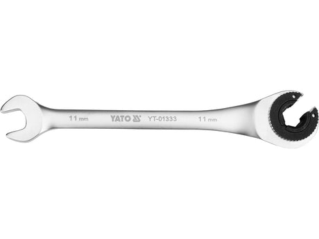 Cheie semideschisa cu clichet YATO YT-01333, 11 mm - imagine 2