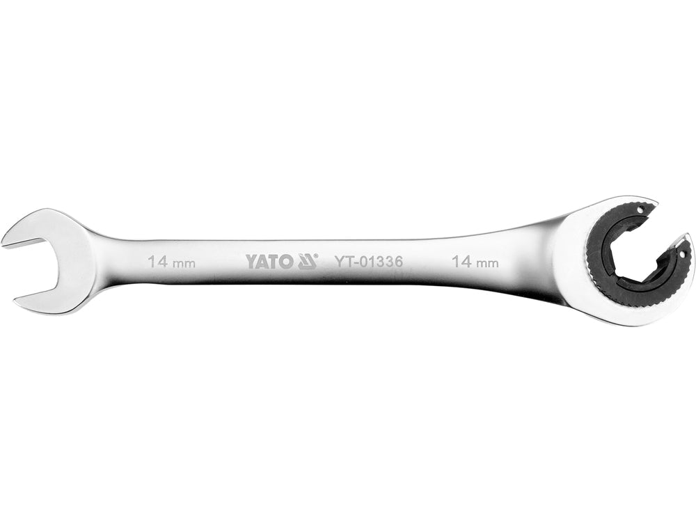 Cheie semideschisa cu clichet YATO YT-01336, 14 mm - imagine 2