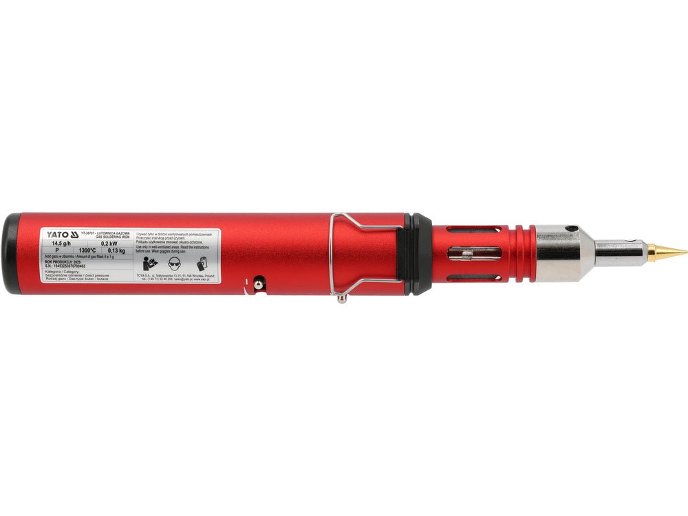 Ciocan de lipit cu gaz 360° cu acc. YATO YT-36707 - imagine 7