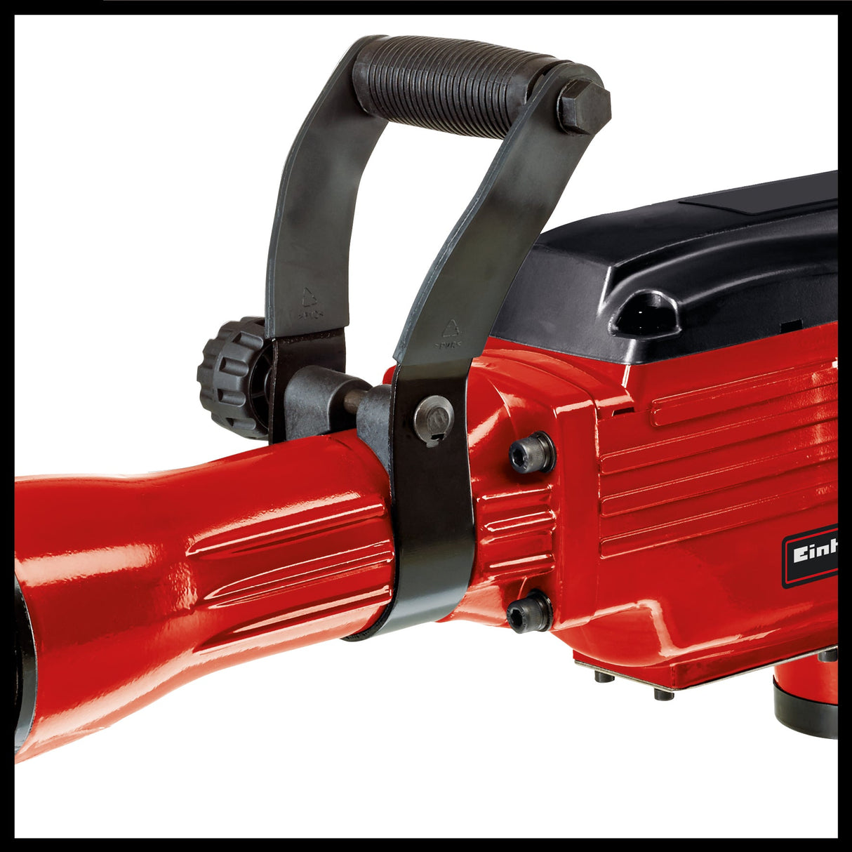 Ciocan demolator Einhell TC - DH 43 (1.600 W, 43 J, o singura cursa, adaptor robust pentru scule SDS - hex, maner suplimentar reglabil la 180°, incl. dalti ascutite si plate, geanta Einhell - scule electrice si unelte profesionale - BricoMart