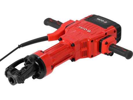 Ciocan demolator Yato YT-82005 98J 2000W (hexagonal 28 mm) cu două mâini , 108 dB , 1500 de lovituri/min , sistem anti-vibrații Yato - scule electrice si unelte profesionale - BricoMart