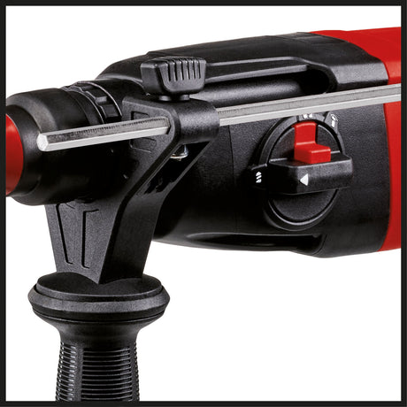 Ciocan rotopercutor Einhell TC - RH 620 4F, 620 W, mecanism pneumatic de impact, viteza de impact 5.200 rpm, rezistenta la impact 2,2 J, gaurire cu percutie, gaurire, daltuire cu/fara fixare, SDS - Plus, incl. geanta Einhell - scule electrice si unelte profesionale - BricoMart