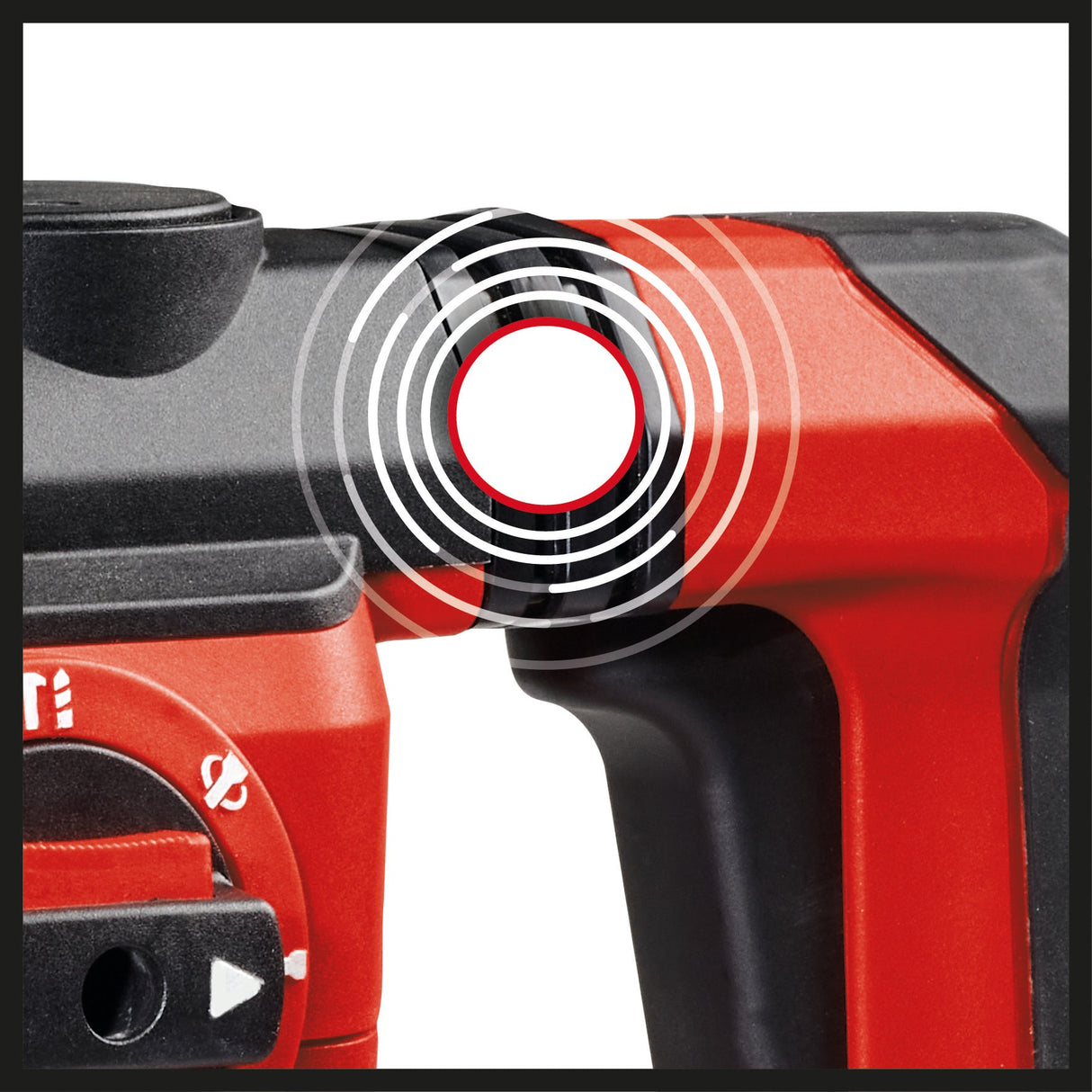 Ciocan rotopercutor Einhell TE - RH 32 - 1600 4F, 1.600 W, 4,5 J, gaurire/gaurire/daltuire cu percutie cu/fara fixare, mecanism pneumatic de impact, adaptor scule SDS - Plus, incl. geanta practica de depozitare Einhell - scule electrice si unelte profesionale - BricoMart