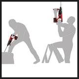 Ciocan rotopercutor fara fir Einhell Professional TP - HD 18/26 D Li BL - Solo Power X - Change (18 V, fara perii, 2.6 J, SDS - plus, mecanism de impact pneumatic, maner D, cutie, fara acumulator). Einhell - scule electrice si unelte profesionale - BricoMart
