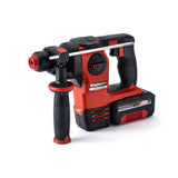 Ciocan rotopercutor pe acumulator HEROCCO Einhell +5, 1 x 3.0 AH Power X - Change Li - Ion, 18V, 2.2 jouli, 18 Nm, SDS Plus, incl. acumulator 3.0 Ah, incarcator, 3 burghie, dalta plata, dalta ascutita, incl. E - box Einhell - scule electrice si unelte profesionale - BricoMart