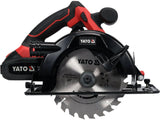 CIRCULAR DE MANA 185MM, 18V, 1X3AH Yato YT - 82808 - 18 V, 184 mm, 3,0 Ah, 20mm Yato - scule electrice si unelte profesionale - BricoMart
