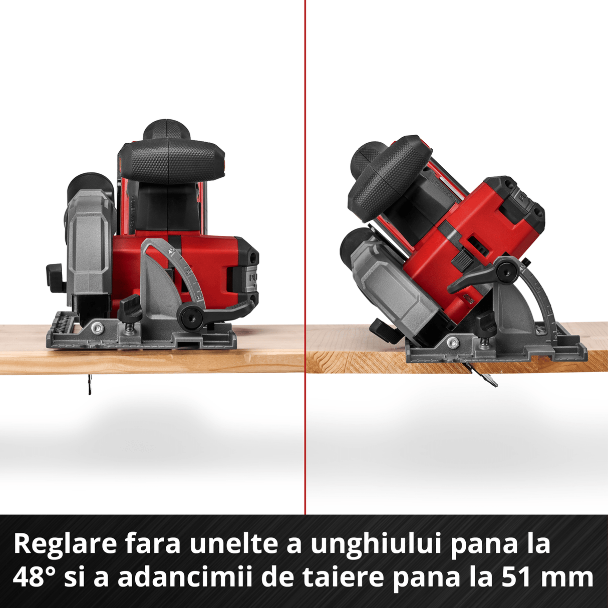 Circular de mana fara fir Einhell TP - CS 18/136 - C Li BL - Solo BricoMart - scule electrice si unelte profesionale - BricoMart