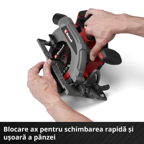 Circular de mana fara fir Einhell TP - CS 18/165 Li BL - Solo - indicator LED, Softgrip BricoMart - scule electrice si unelte profesionale - BricoMart