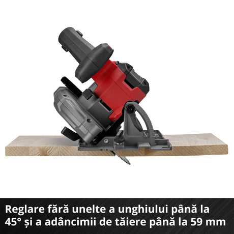 Circular de mana fara fir Einhell TP - CS 18/165 Li BL - Solo - indicator LED, Softgrip BricoMart - scule electrice si unelte profesionale - BricoMart