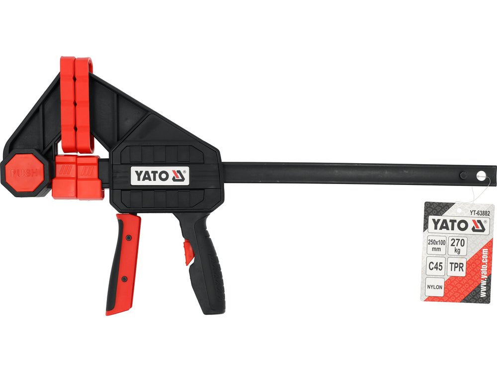 Clema cu eliberare rapida YATO YT-63882, 250 mm/270 kg - imagine 6