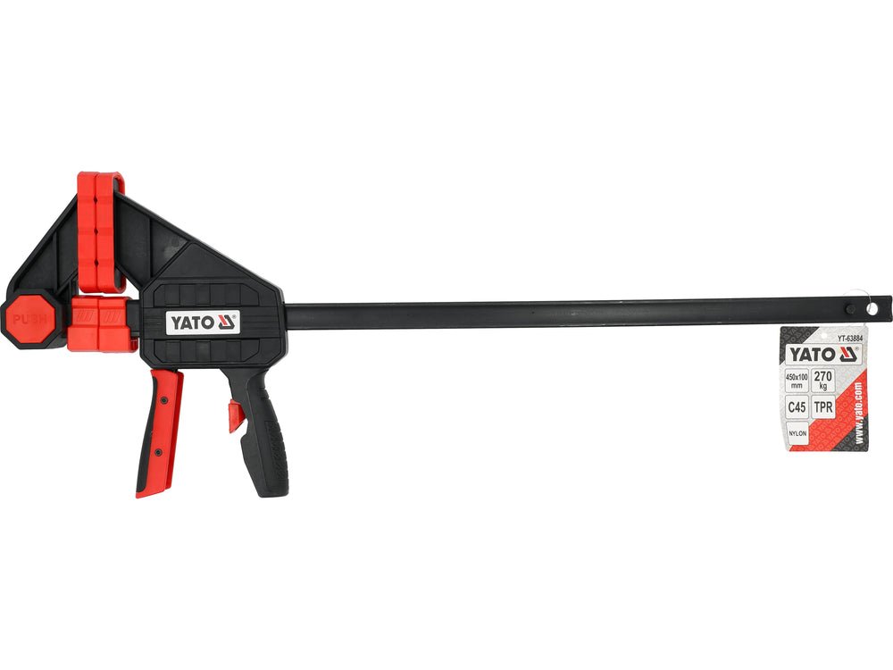 Clema cu eliberare rapida YATO YT-63884, 450 mm/270 kg - imagine 6
