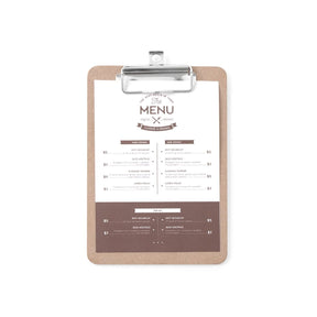Clipboard pentru meniu 185x245 mm Hendi