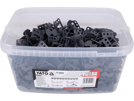 CLIPS SISTEM NIVELARE Y2MM 500BUC Yato YT - 36943 Yato - scule electrice si unelte profesionale - BricoMart