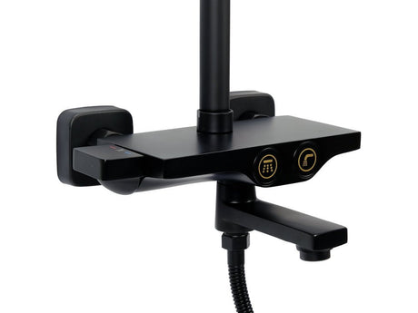 COLOANA DUS ''NOIR 2'' Fala 75889 - Coloane si seturi de dus, ergonomic, rezistent Fala - scule electrice si unelte profesionale - BricoMart